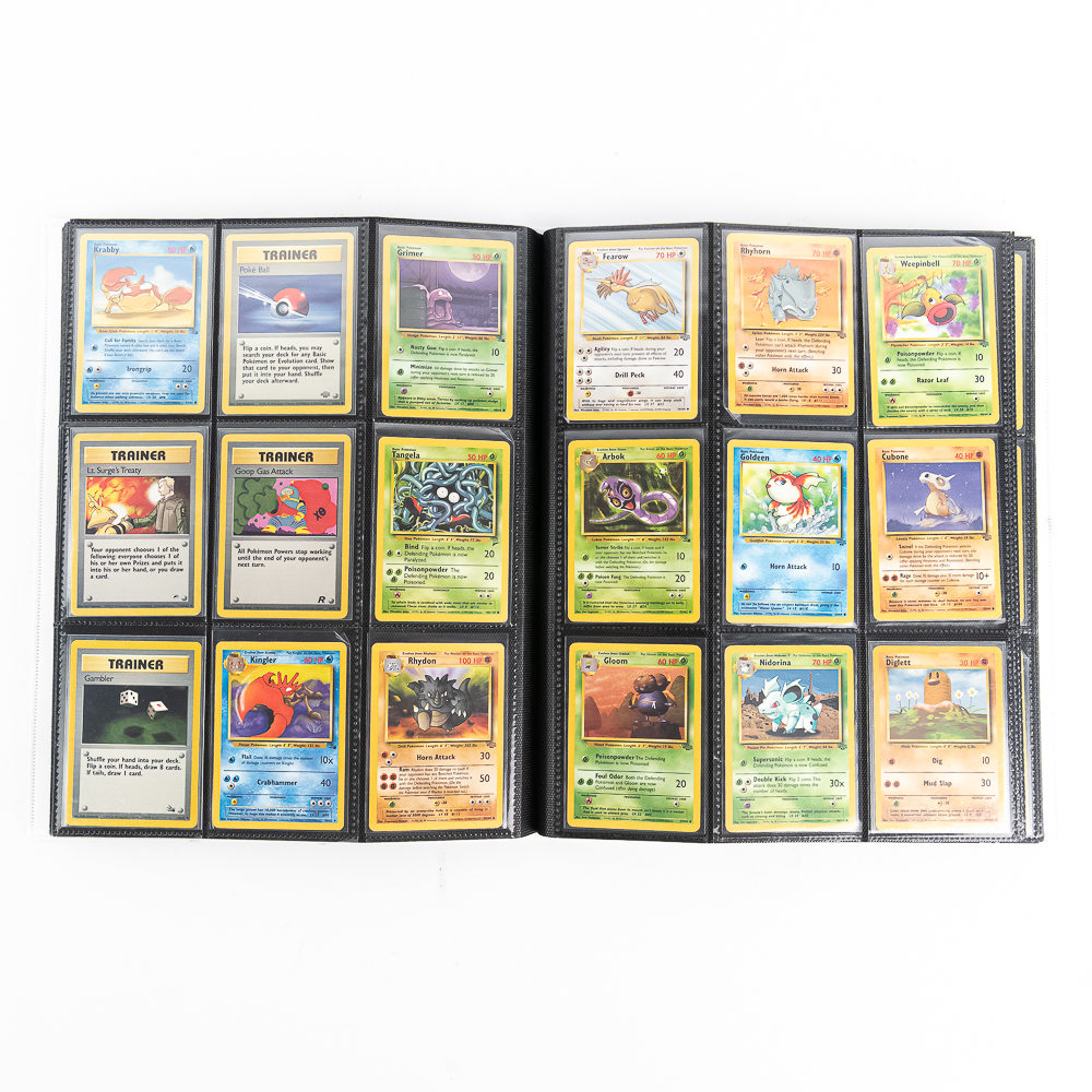 (396) 1st Generation Pokemon Card Full Game Binder