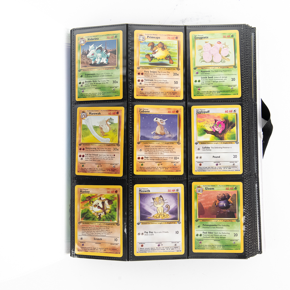 (396) 1st Generation Pokemon Card Full Game Binder