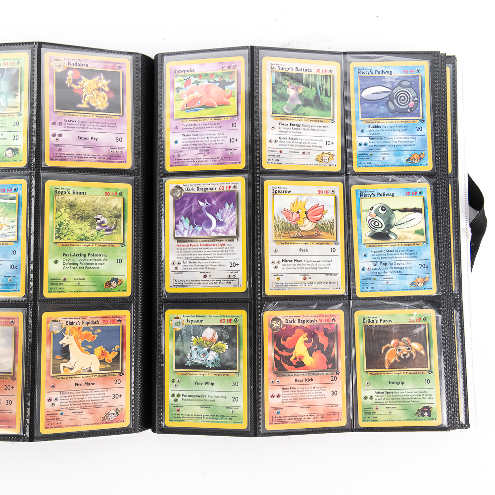 (396) 1st Generation Pokemon Card Full Game Binder