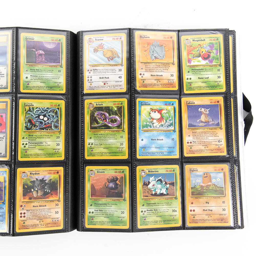 (396) 1st Generation Pokemon Card Full Game Binder