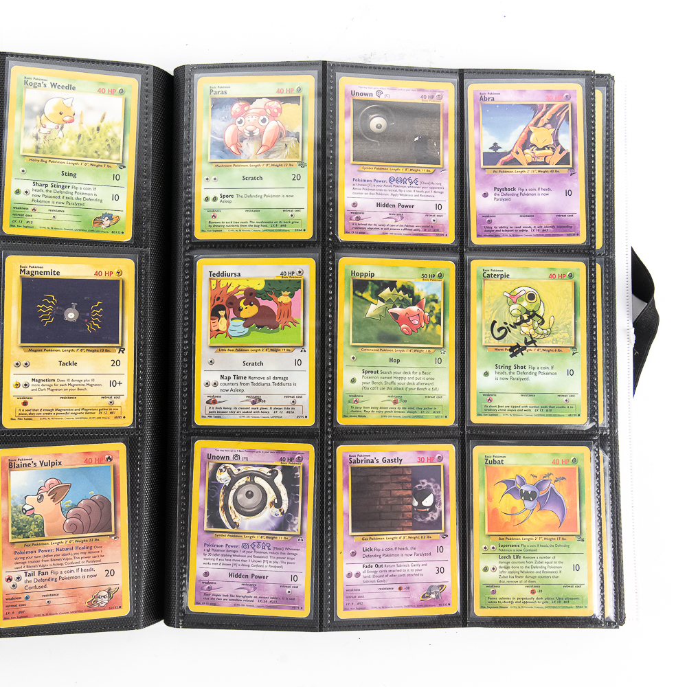 (396) 1st Generation Pokemon Card Full Game Binder