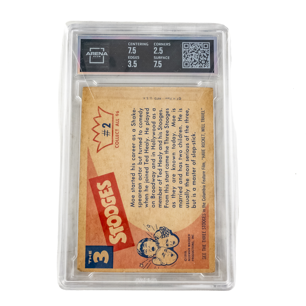 1959 Fleer 3 Stooges Semi Complete Set (76 of 99)+