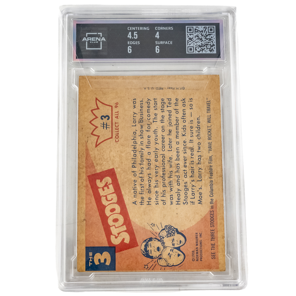 1959 Fleer 3 Stooges Semi Complete Set (76 of 99)+