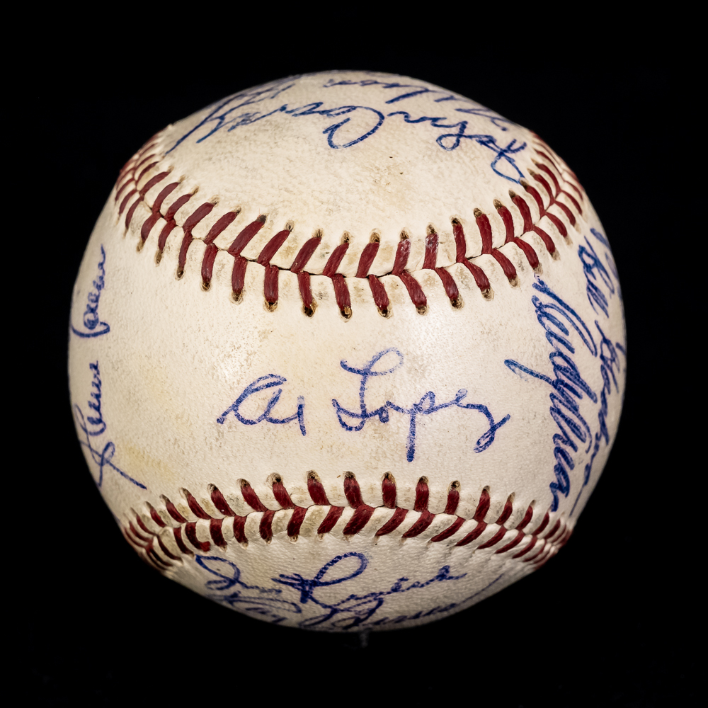 1959 Chicago White Sox Team Autographed Baseball