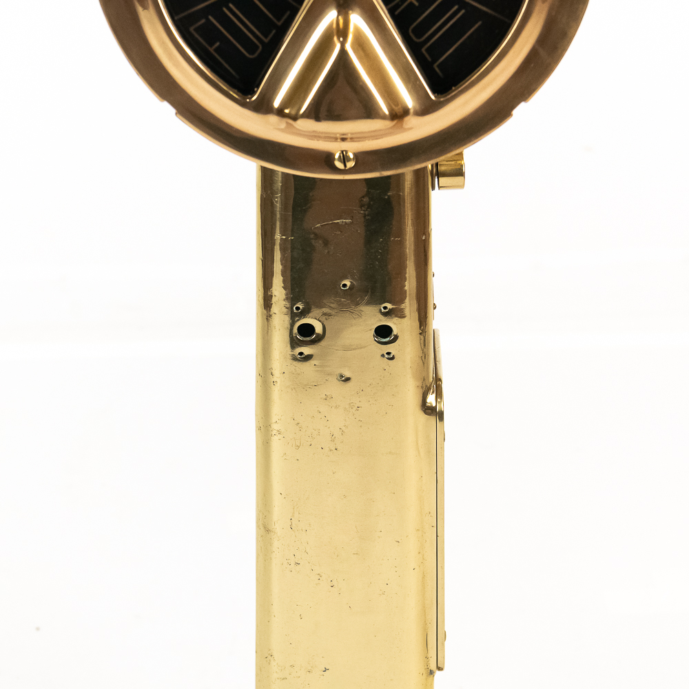 Vintage Henschel Brass Ships Telegraph Pedestal