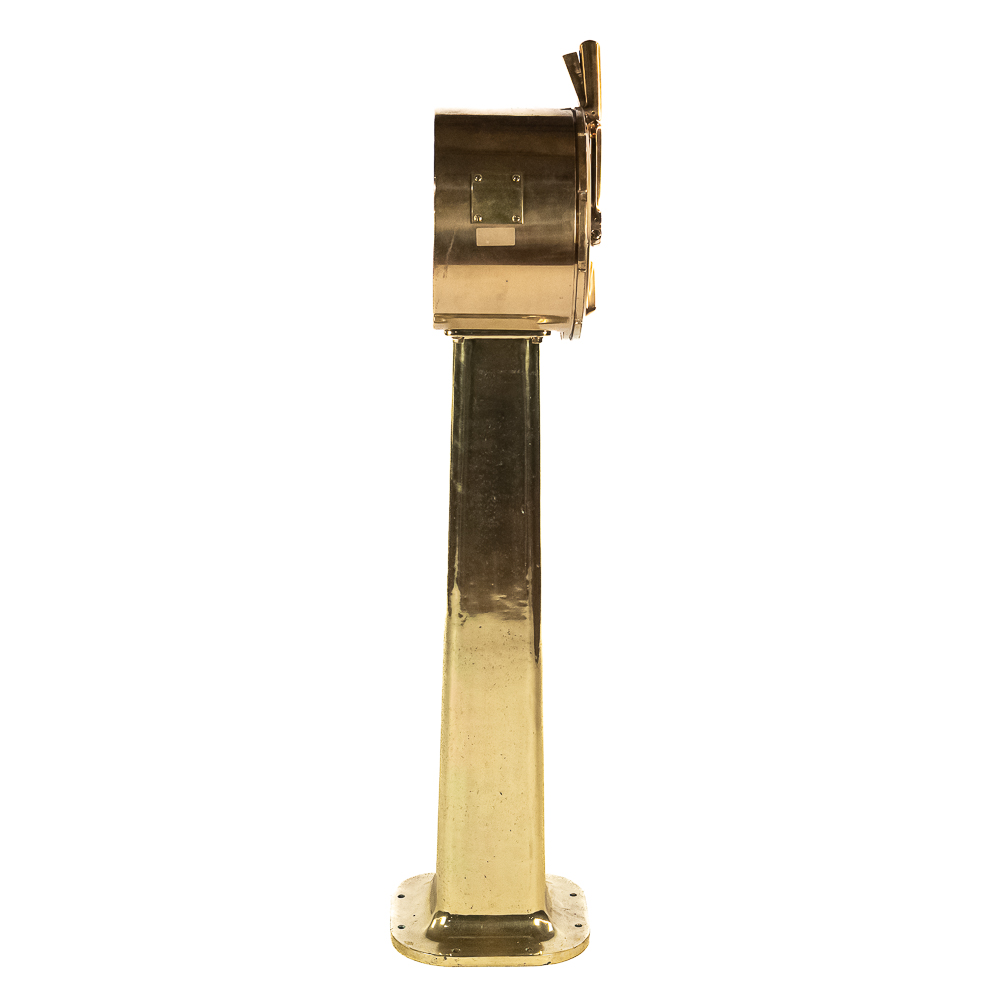 Vintage Henschel Brass Ships Telegraph Pedestal