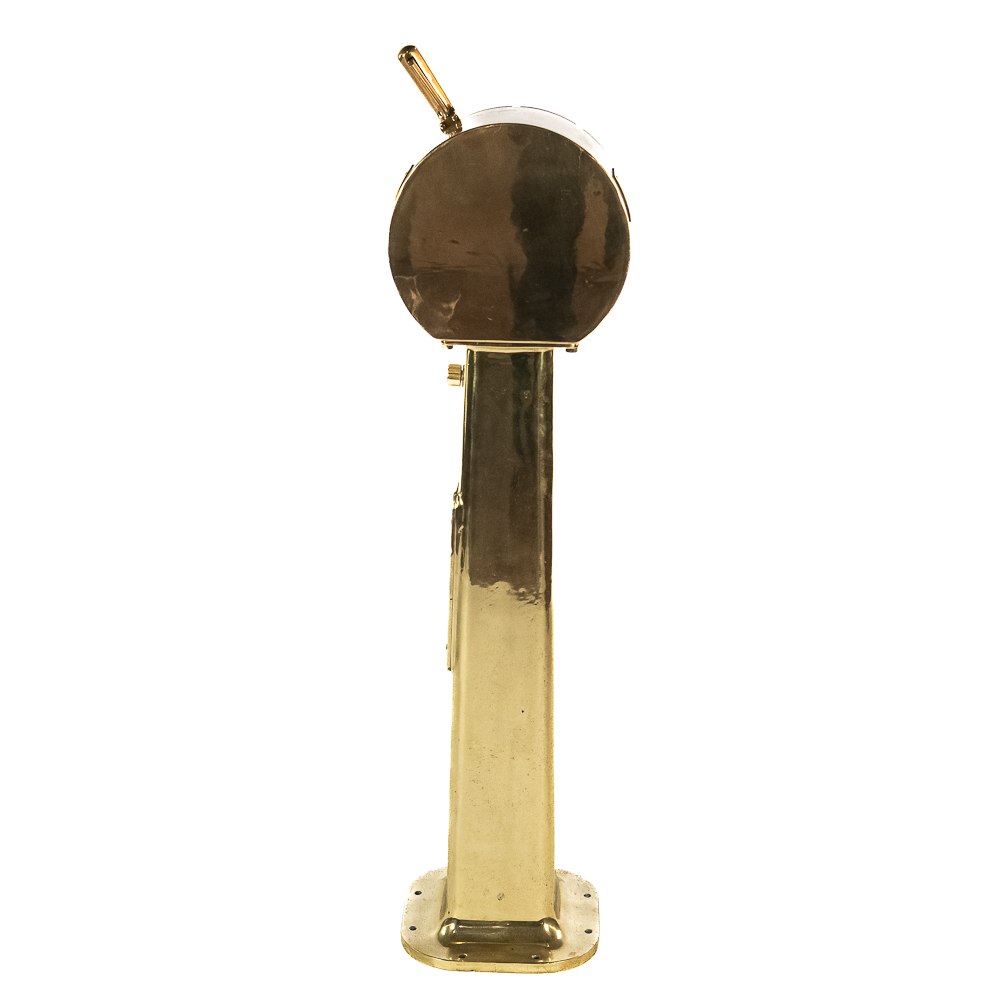 Vintage Henschel Brass Ships Telegraph Pedestal