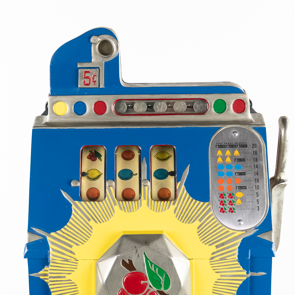 Mills 5 Cent Bursting "Cherry Burst" Slot