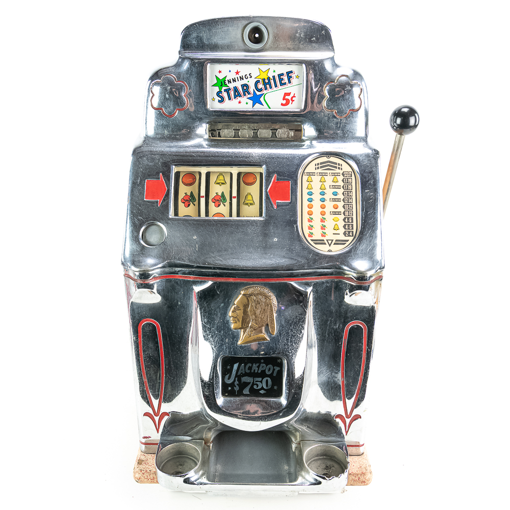 Jennings 5 Cent "Star Chief" Slot Machine