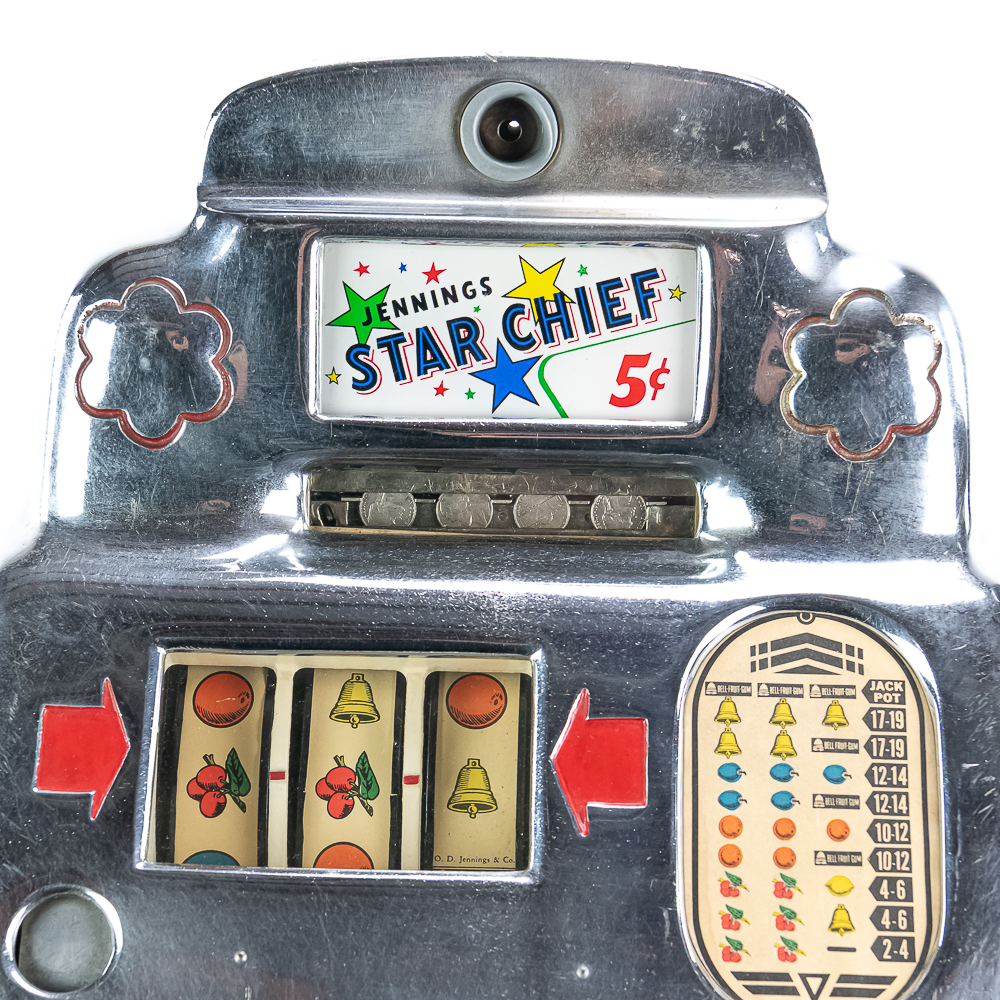 Jennings 5 Cent "Star Chief" Slot Machine