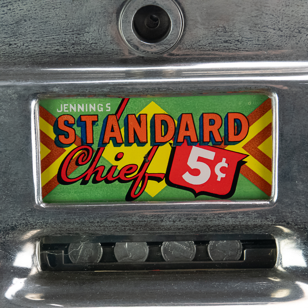 Jennings 5 Cent "Standard Chief" Slot Machine