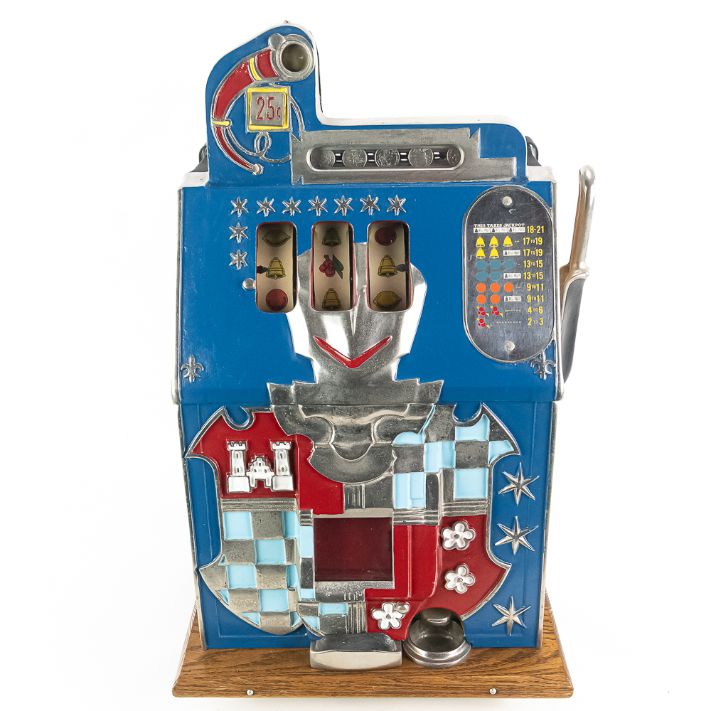 Mills 25 Cent "Castle Front" Slot Machine