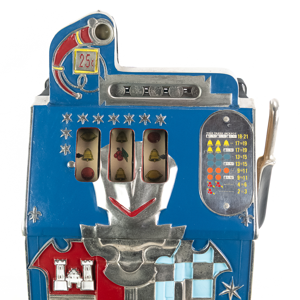 Mills 25 Cent "Castle Front" Slot Machine