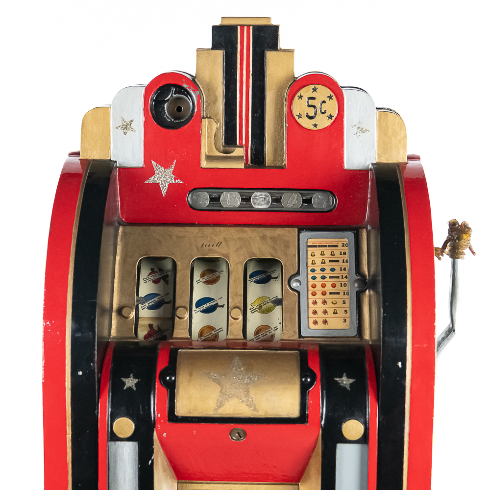 Mills 5 Cent Vendor Front "Extraordinary" Slot