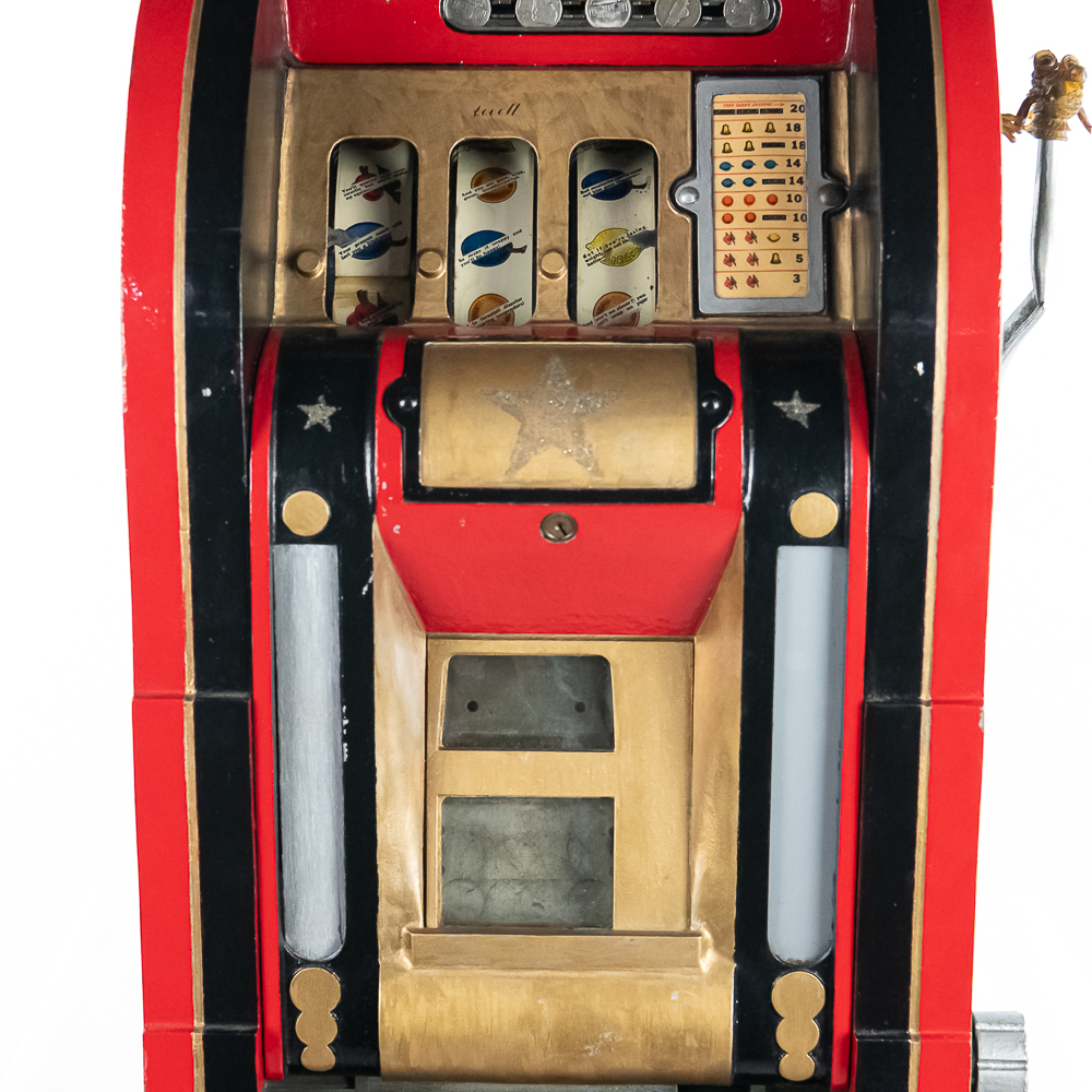 Mills 5 Cent Vendor Front "Extraordinary" Slot
