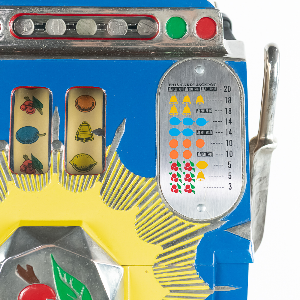 Mills 5 Cent Cherry Burst Slot Machine