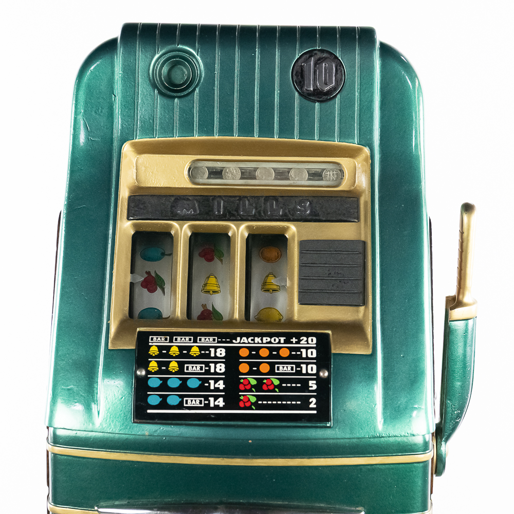 Mills 10 Cent High Top Slot Machine