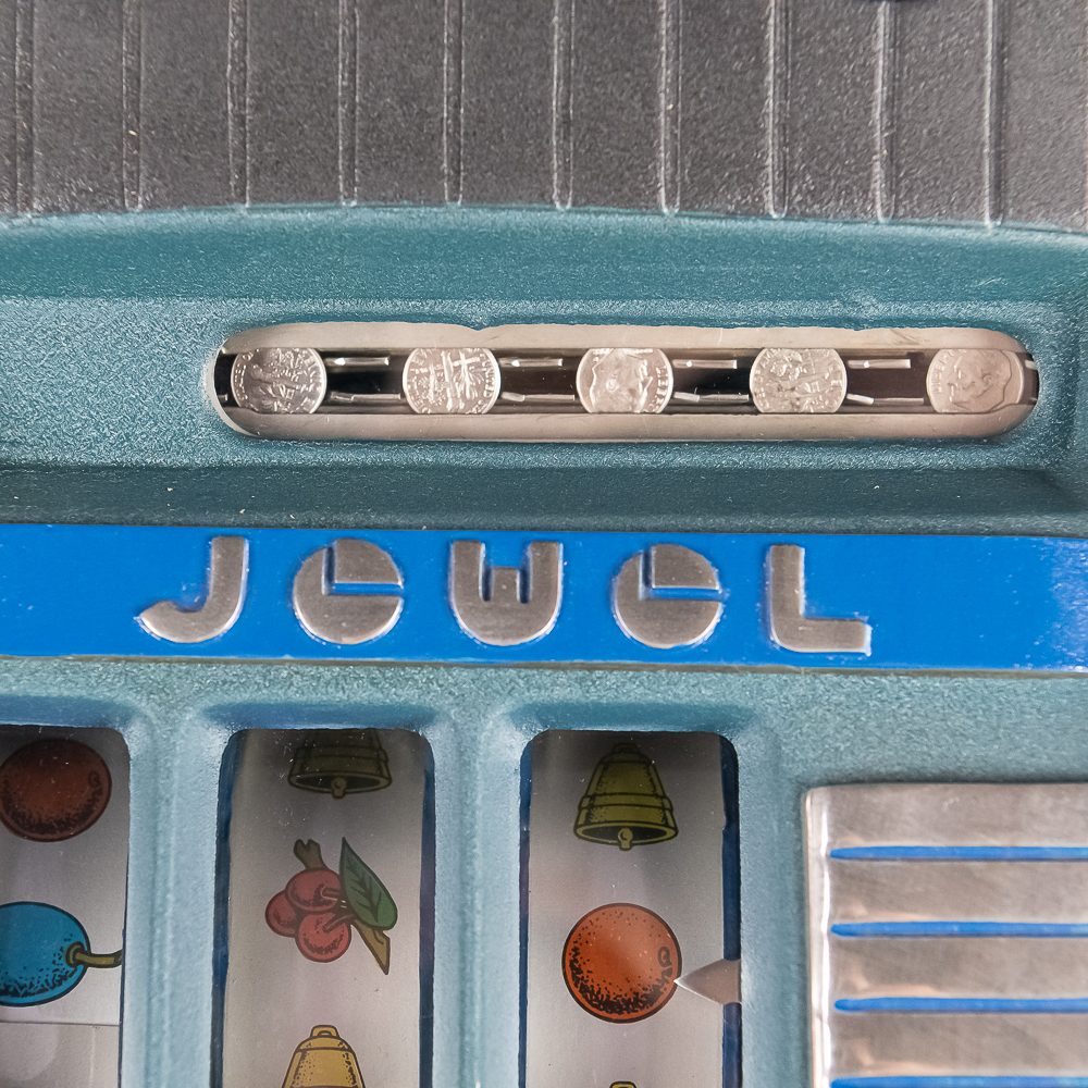Mills 10 Cent High Top Jewel Slot Machine