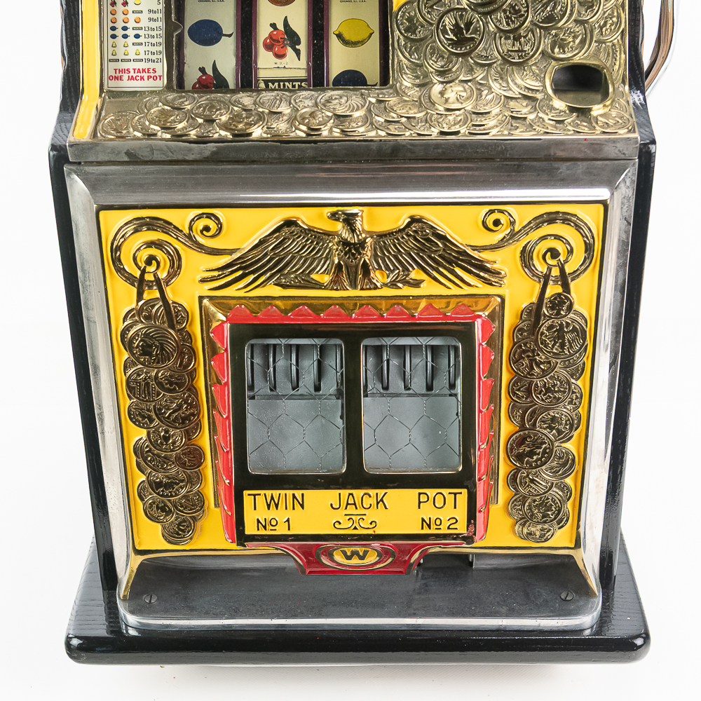 Watling 5 Cent Rol-A-Top Slot Machine