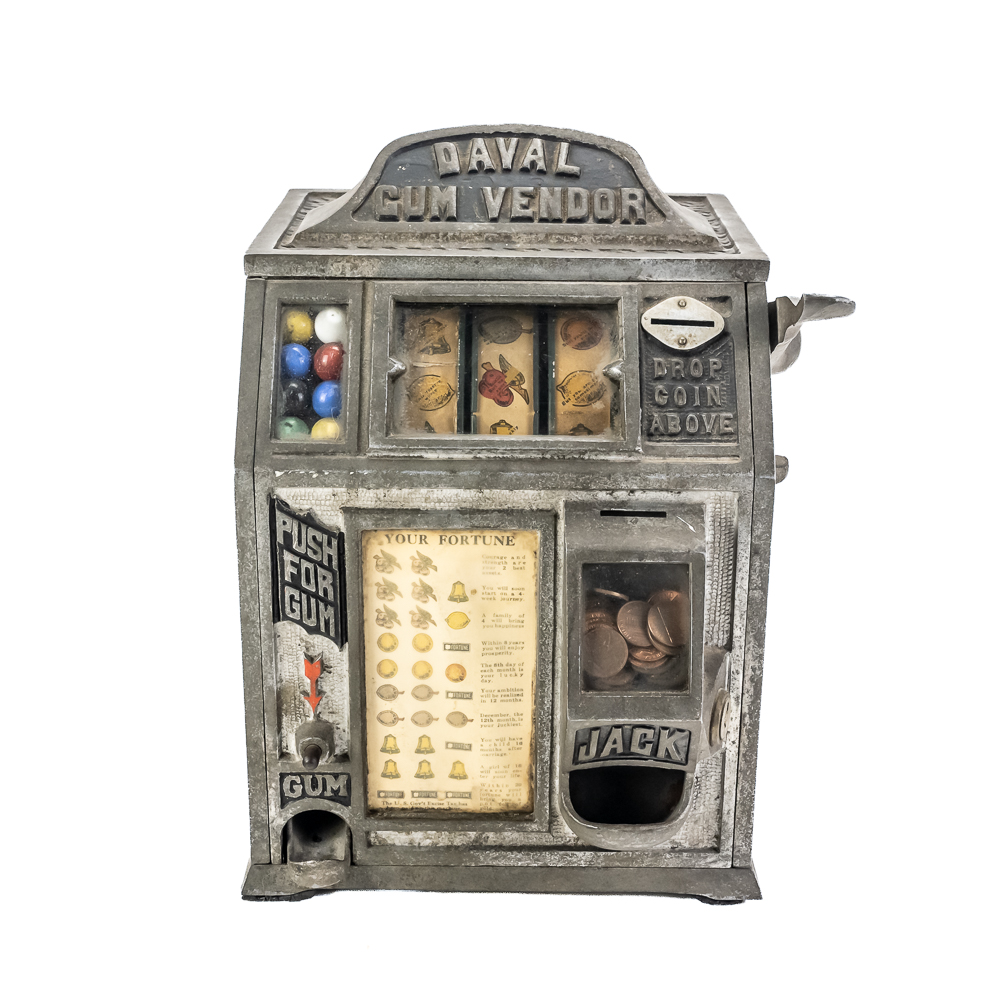 Daval 1 Cent Gum Vendor Trade Stimulator