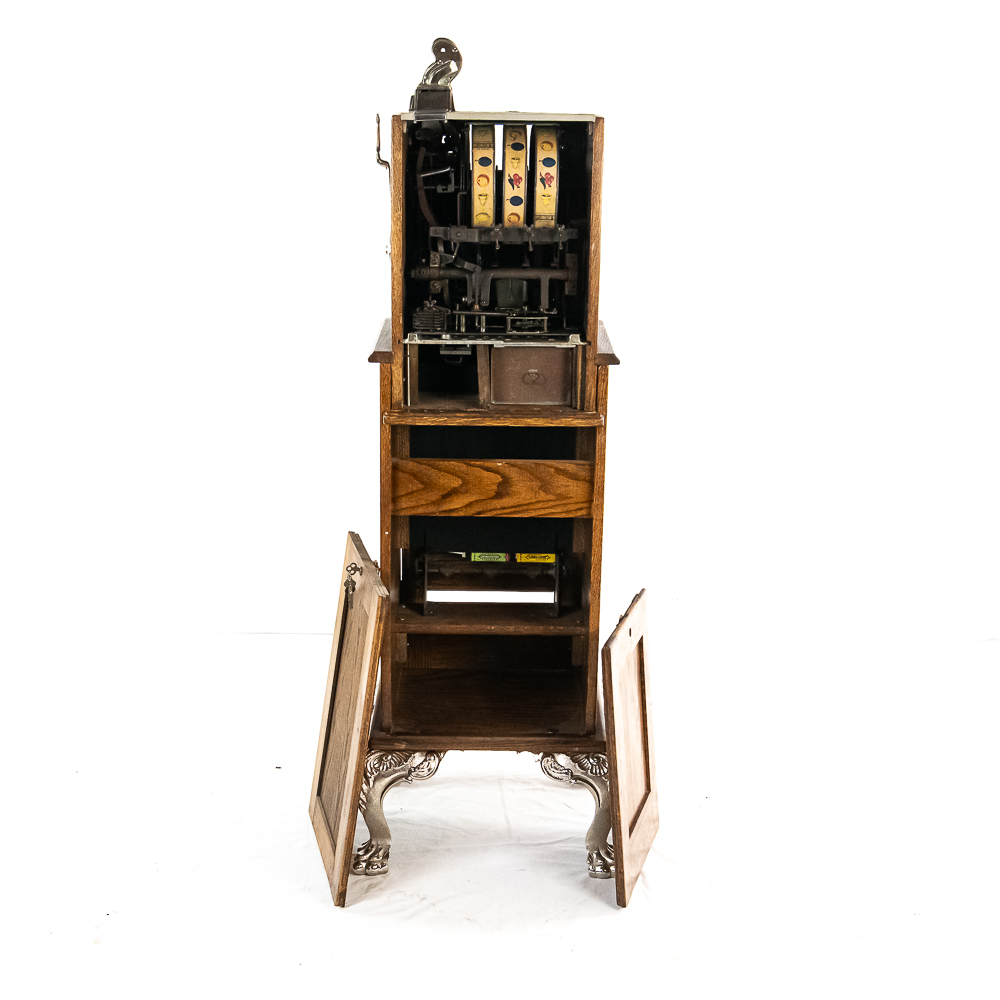 5 Cent Mills Liberty Bell Floor Model Gum Vendor
