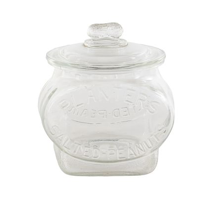Vintage Planters Peanuts "Football" Display Jar. From the Trenga Estate Collection - Vintage 