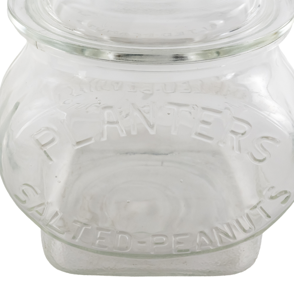 Vintage Planters Peanuts "Football" Display Jar