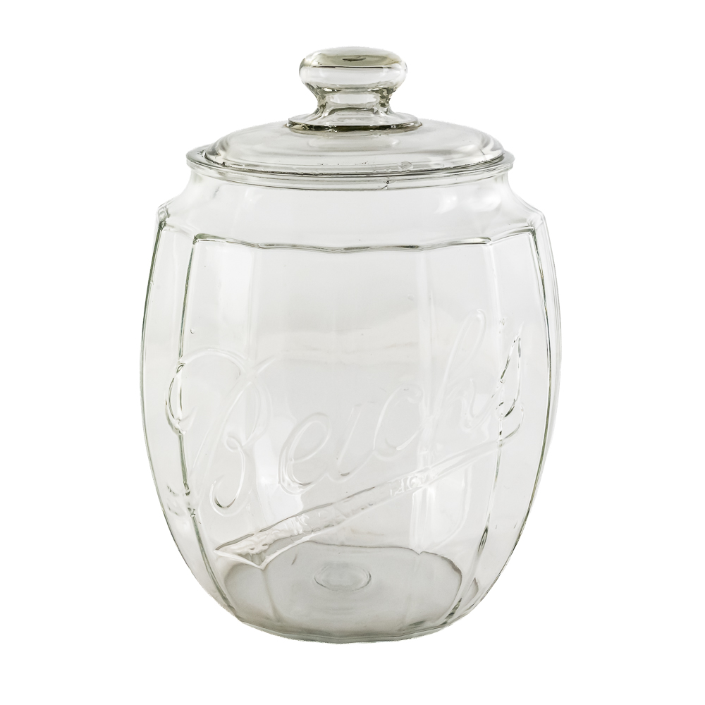 Vintage Beich's Country Store Candy Display Jar