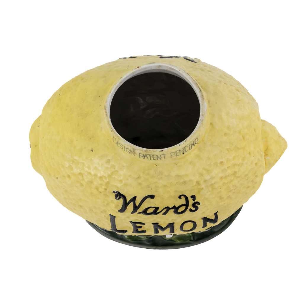 Ward's Lemon Crush Ceramic Syrup Dispenser Body