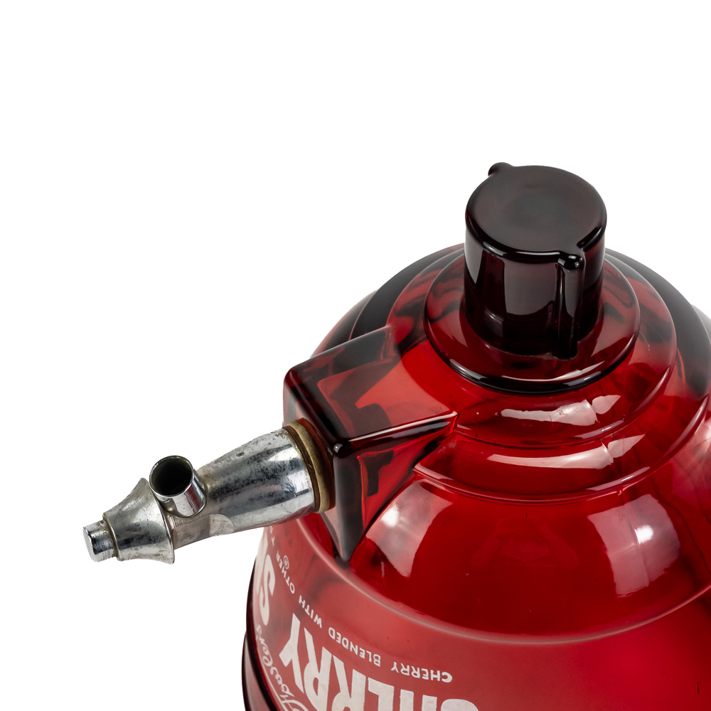 Vintage Fowler's Cherry Smash Syrup Dispenser Bowl