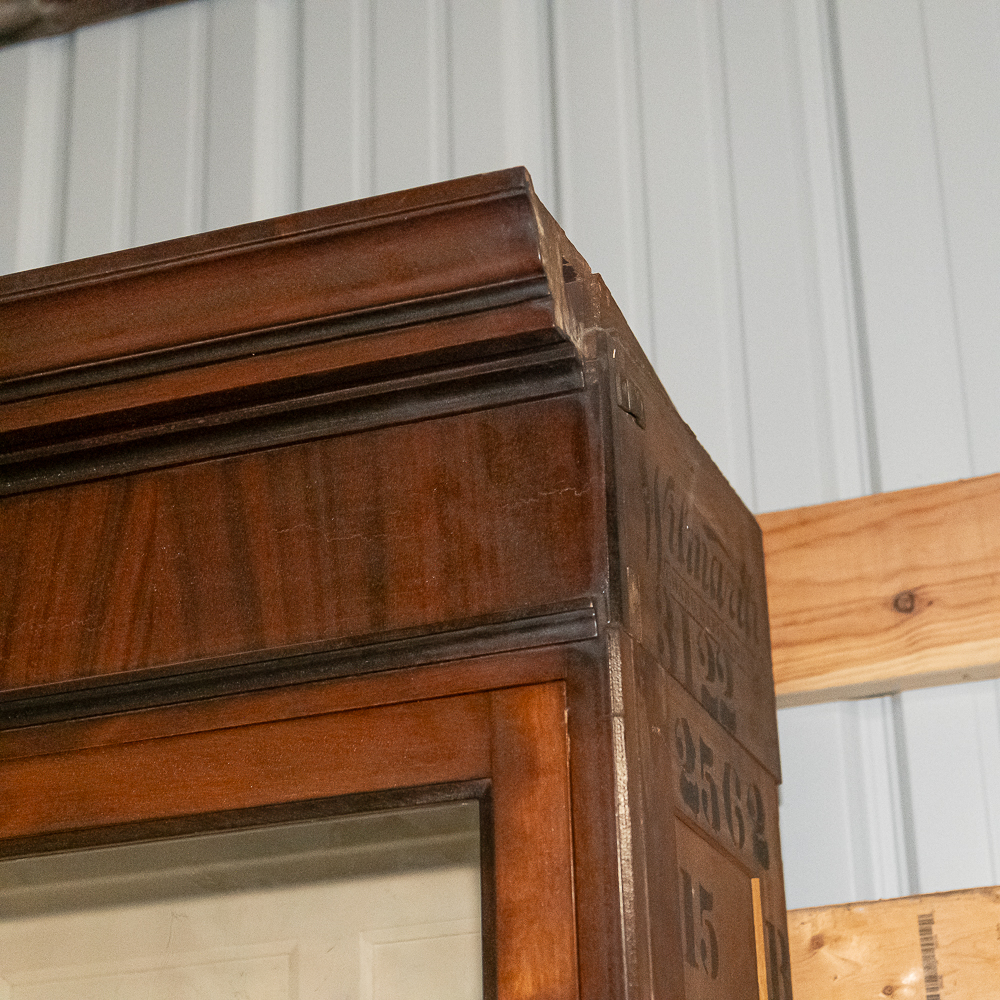 Vintage Wooden Barback / Record Display Cabinet