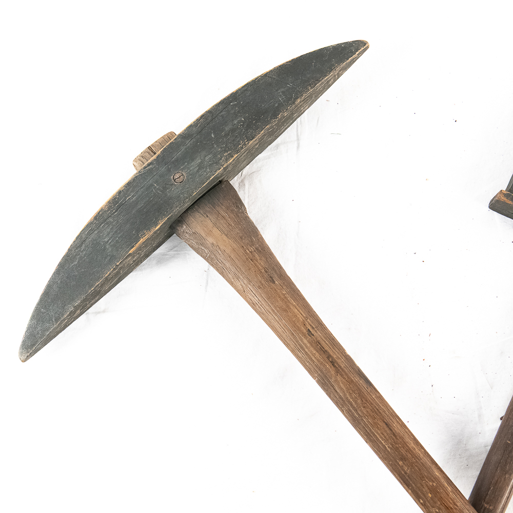Vintage United Mine Workers Pick Axe & Shovel Sign