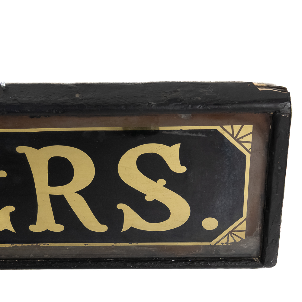 Vintage Taylors & Outfitters Trade Sign