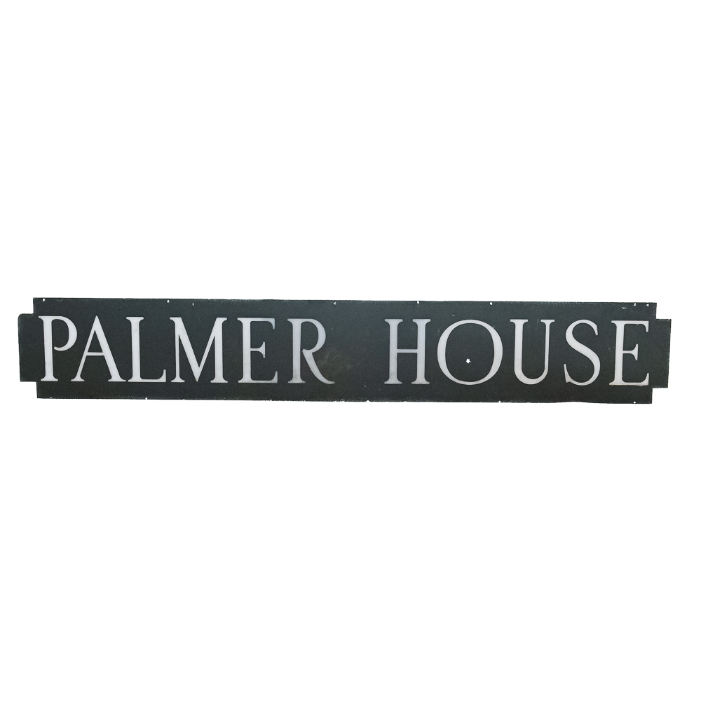 Vintage 8' Chicago Palmer House Architectural Sign