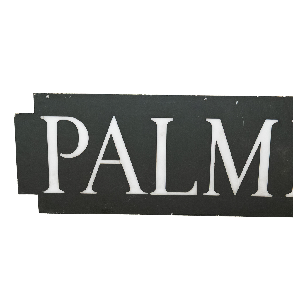 Vintage 8' Chicago Palmer House Architectural Sign