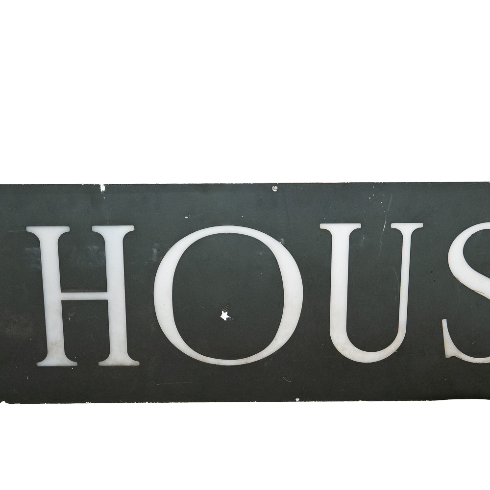 Vintage 8' Chicago Palmer House Architectural Sign