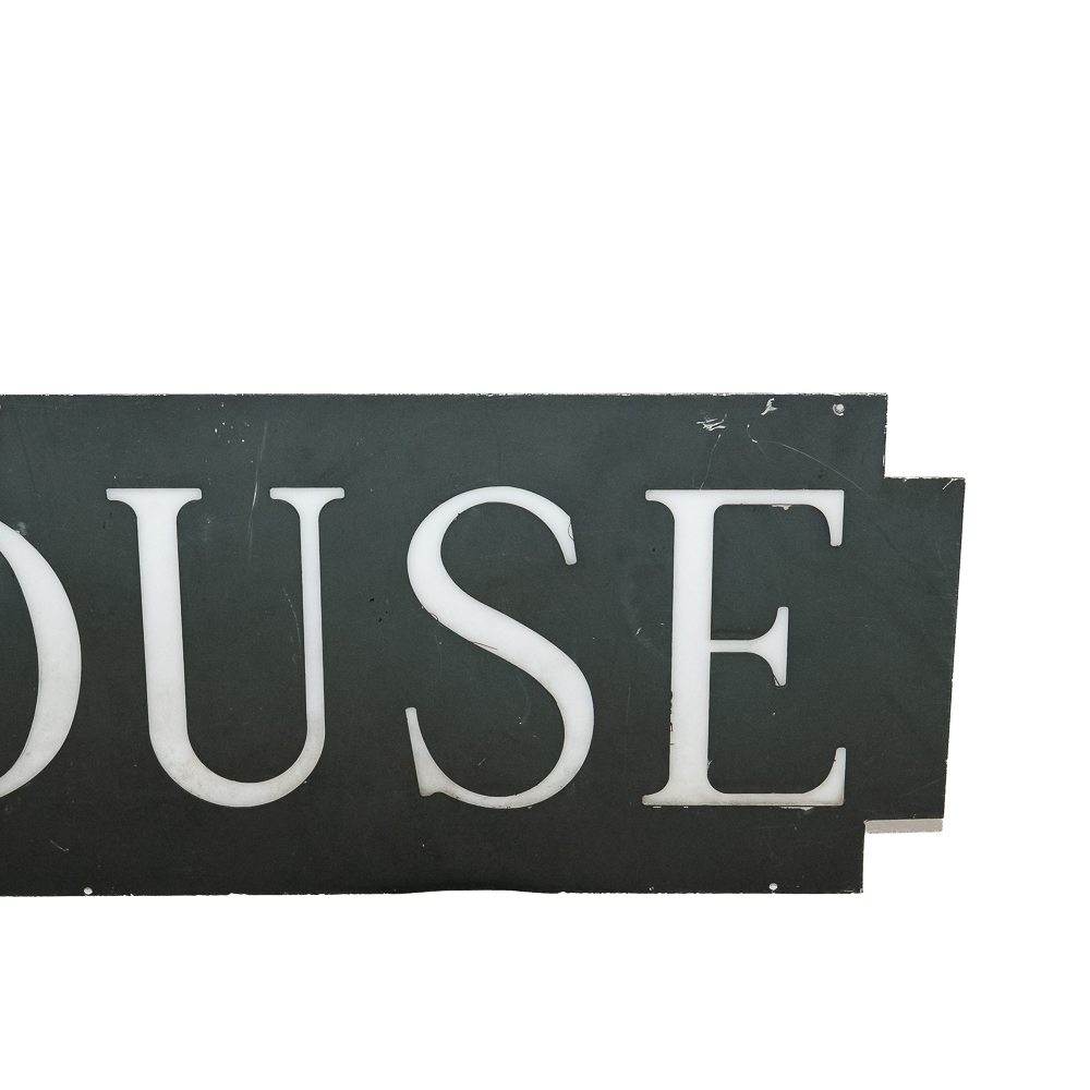 Vintage 8' Chicago Palmer House Architectural Sign