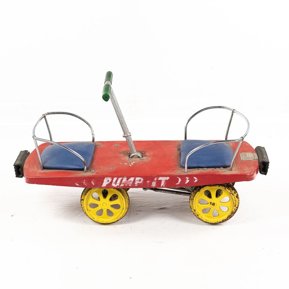 Vintage 'Pump-It' Amusement Park Ride ?Kiddieland?