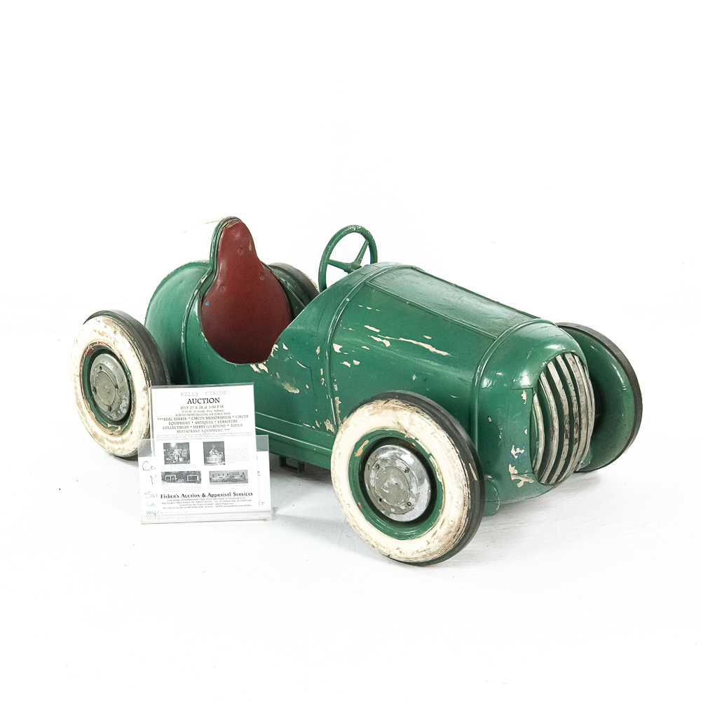 Mid-Century German Carousel Race Car