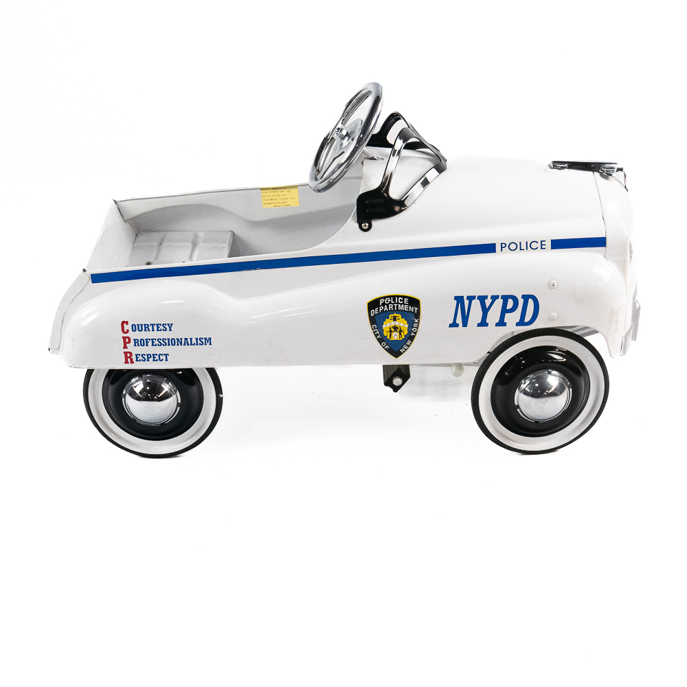 The Gearbox Pedal Car Company NYPD Cruiser
