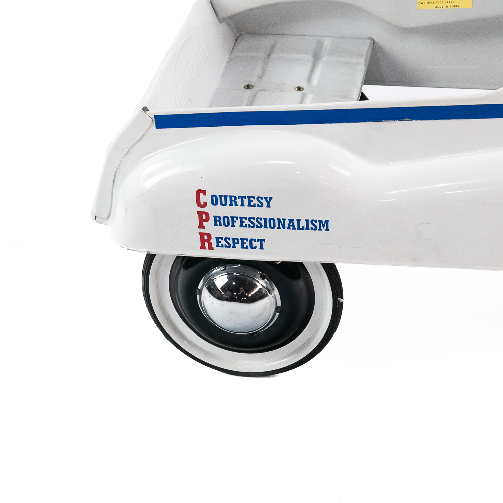 The Gearbox Pedal Car Company NYPD Cruiser
