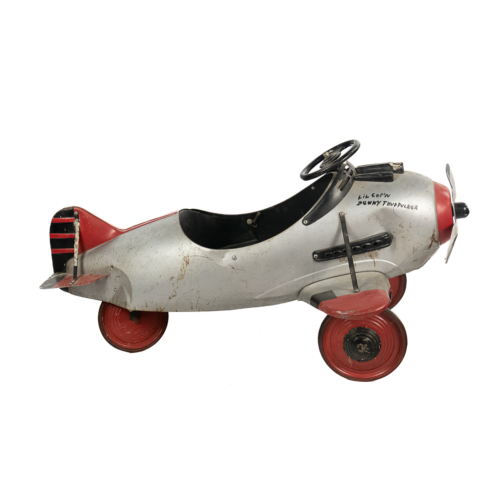 1940s Murray Steelcraft Pursuit Pedal Airplane