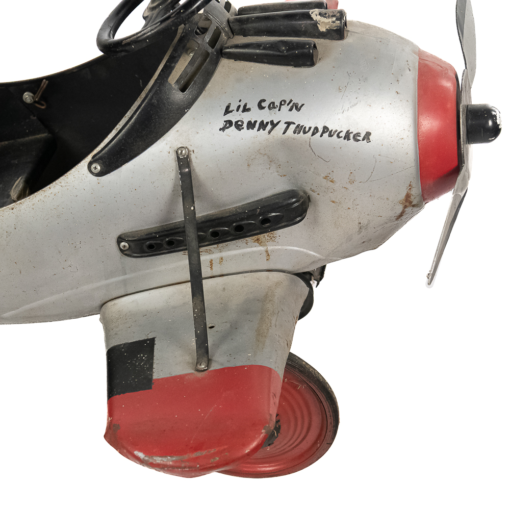 1940s Murray Steelcraft Pursuit Pedal Airplane