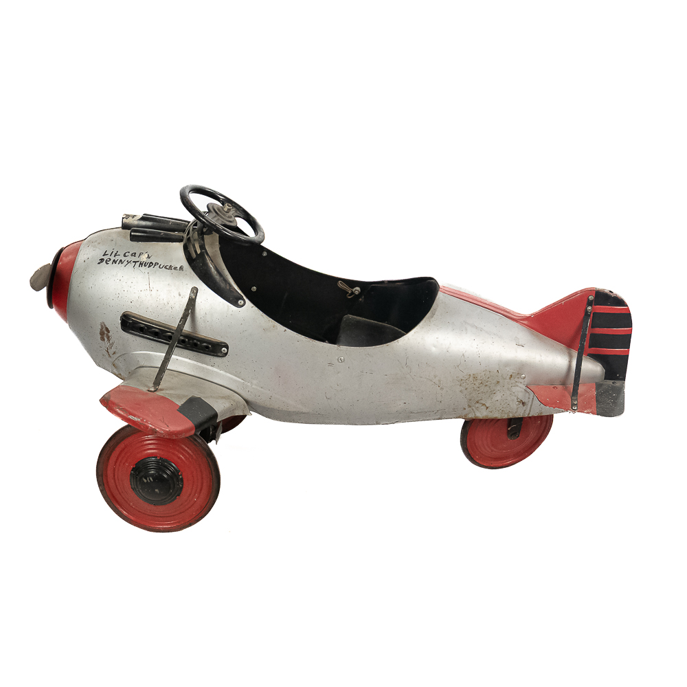 1940s Murray Steelcraft Pursuit Pedal Airplane