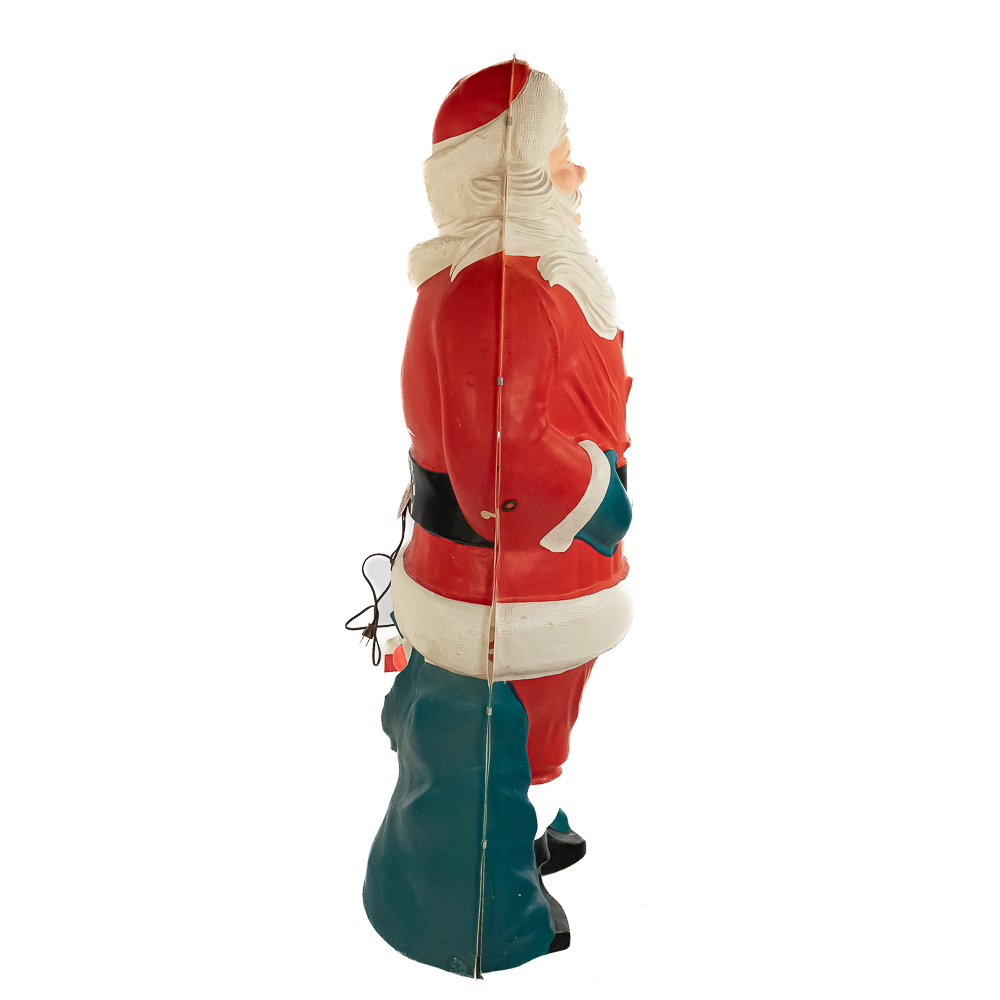 Vintage 5' Vacuum-Form Santa Christmas Display