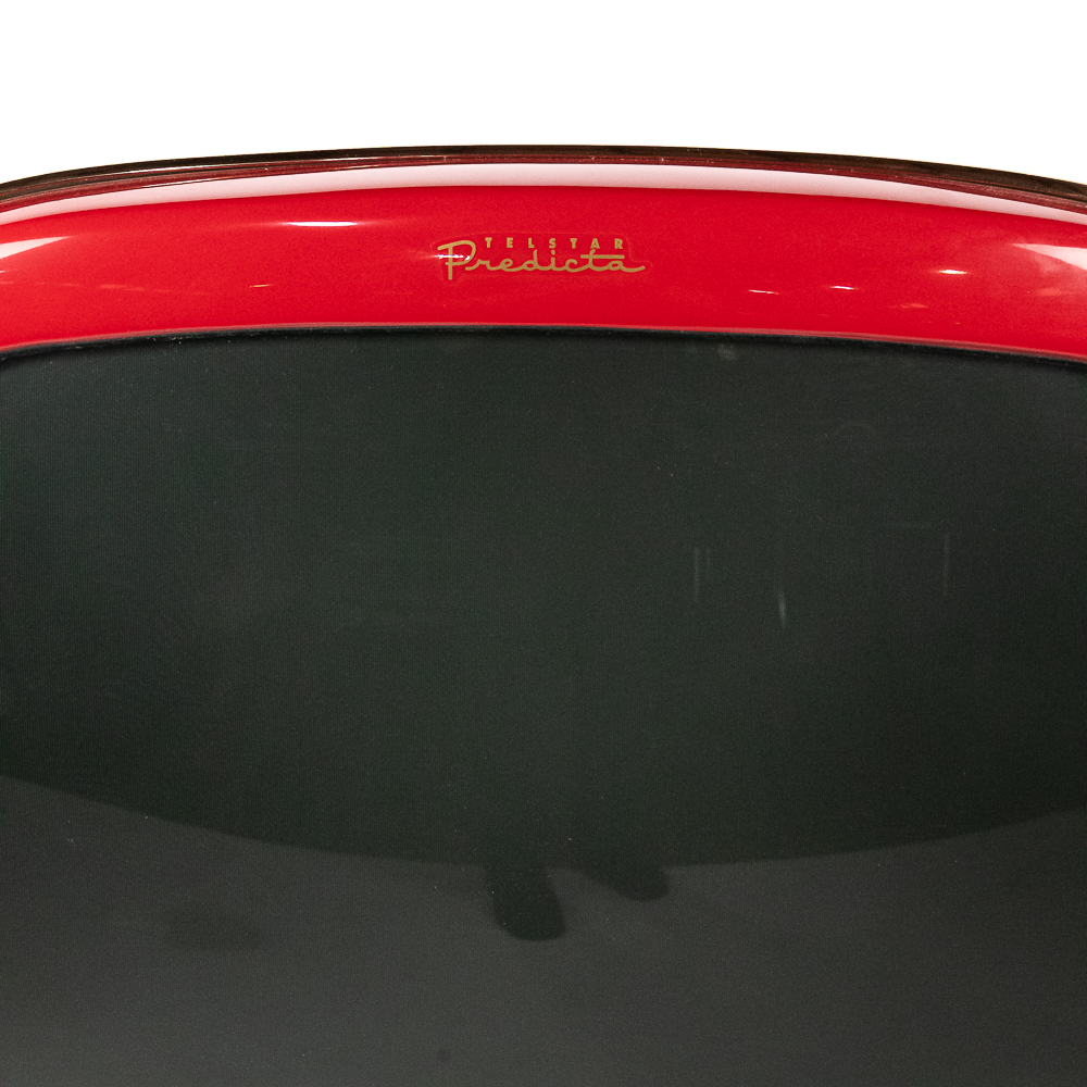 24" RUBY RED Telstar Predicta Corona MCM TV