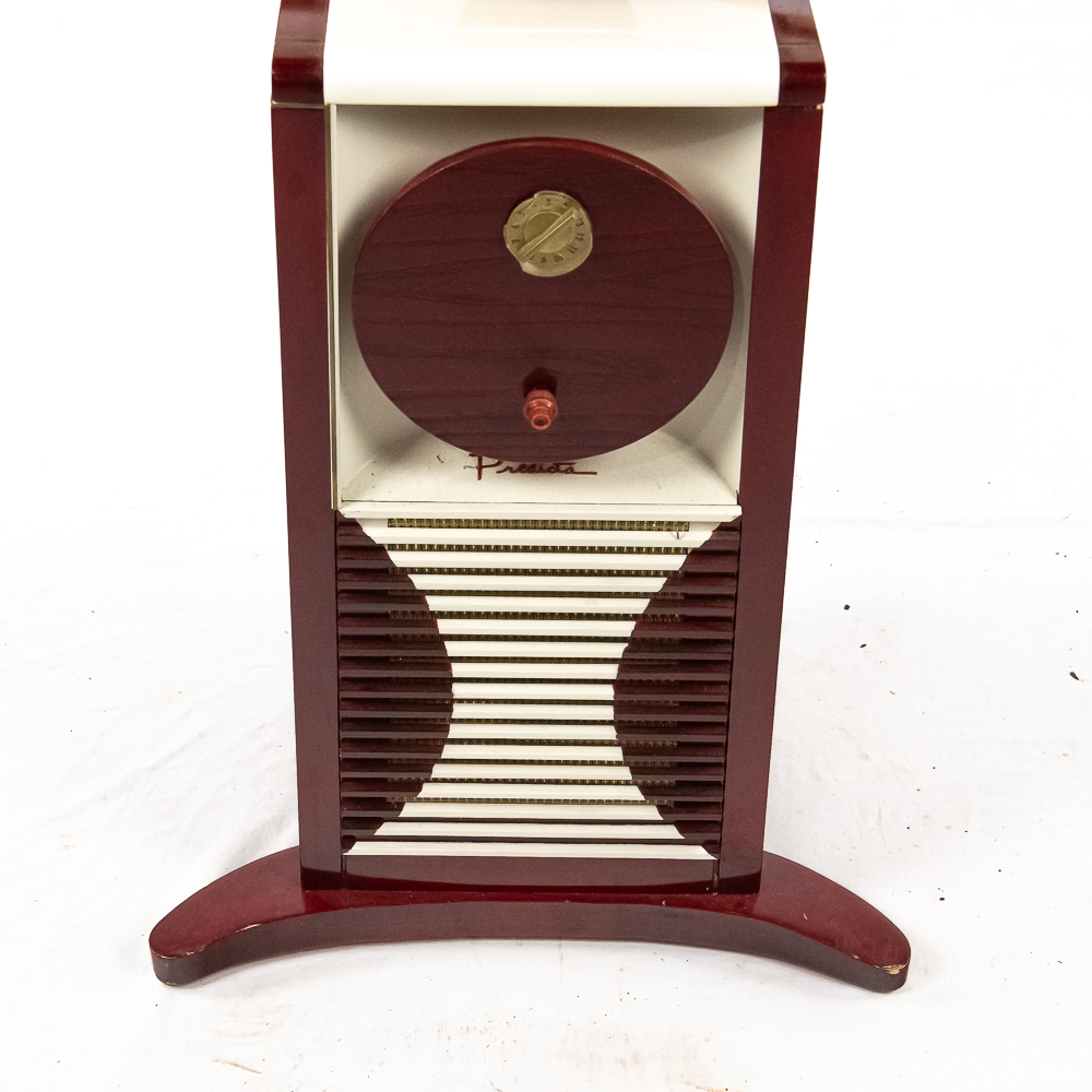 24" RUBY RED Telstar Predicta Corona MCM TV