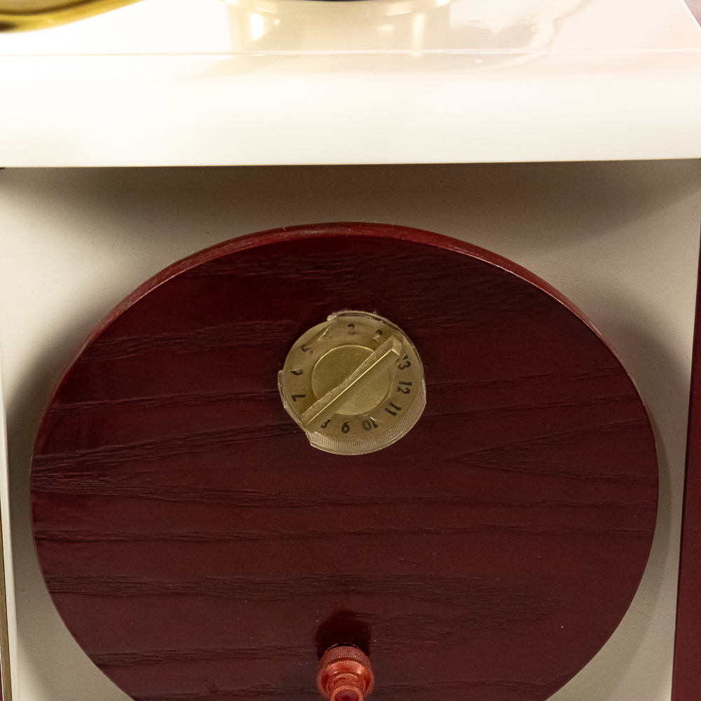 24" RUBY RED Telstar Predicta Corona MCM TV