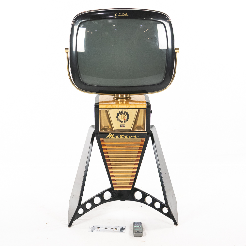 24" Tuxedo Black Telstar Predicta Meteor MCM TV