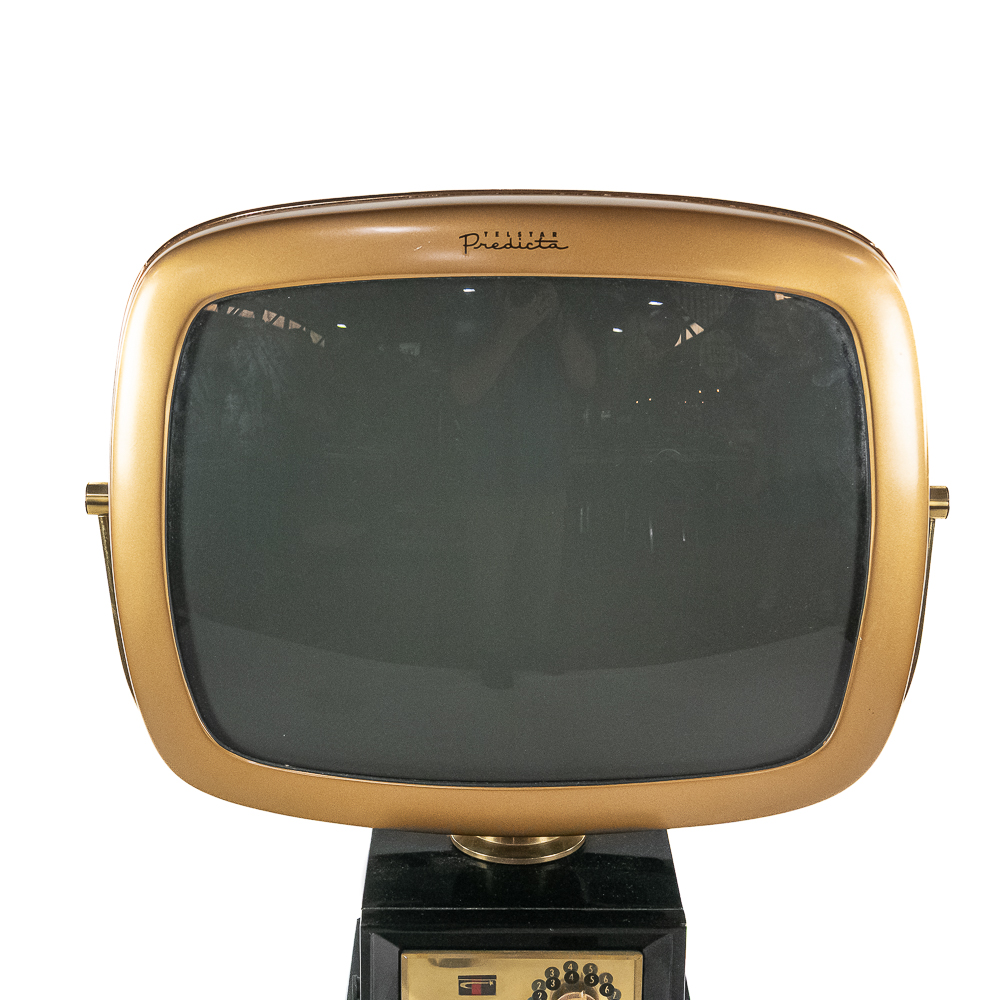 24" Gold Telstar Predicta Danish Modern MCM TV